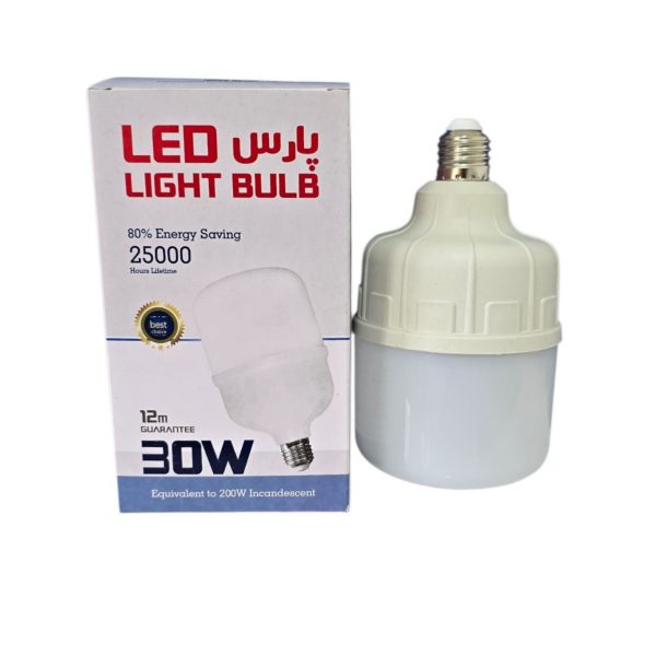 لامپ 30 وات پارس LED با گارانتی یک سال - تصویر 2